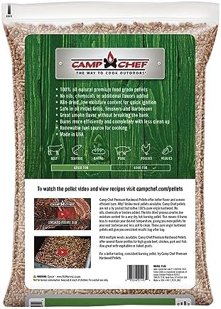 Camp Chef Oak Flavor 100% All-Natural Wood Pellets for Smokers and Pellet Grills, Smoke, Bake, Roast, Braise and BBQ, 20 lb. Bag - Image 2