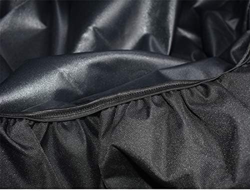 Mini Lustrous Built-in Grill Cover Compatible with 4-Burner Gas Grill, Water-Resistant Island BBQ Grill Top Cover, 34'' (L) x 26'' (W) x 13'' (H) Black - Image 6