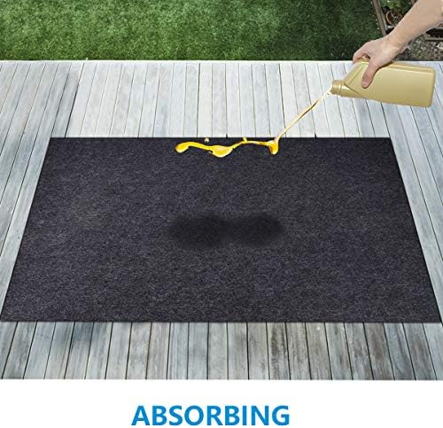 (36”×70“) inches under grill mats for outdoor grill,BBQ Grilling Gear Waterproof, oil-resistant, deck protector, reusable, fire pit, fireplace,easy to clean,barbecue grill mat - Image 5