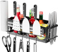 LIVOD Griddle Caddy - Magnetic Tool Holder for Blackstone Grills (17"-36") with Paper Towel Holder & Knife Rack by LIVOD