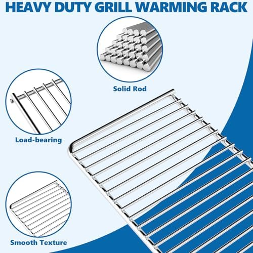 47004 Warming Rack for Bull 30" 4-Burner – 29.75" Wide 304 Stainless - Image 4