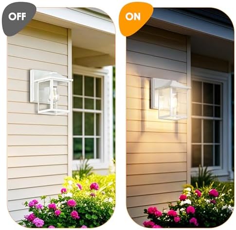 MATAMEYE Outdoor Wall Light Fixture, Exterior Waterproof Porch Lighting - Image 4