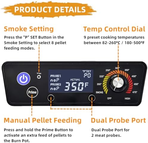 Digital Control Board Replacement Parts for Pit Boss Pellet Grill Smokers - Image 3