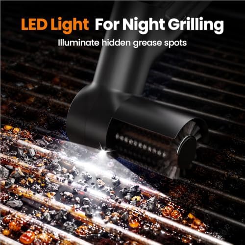 Electric Grill Brush, Cordless 3-Speed BBQ Cleaning Tool - Image 5