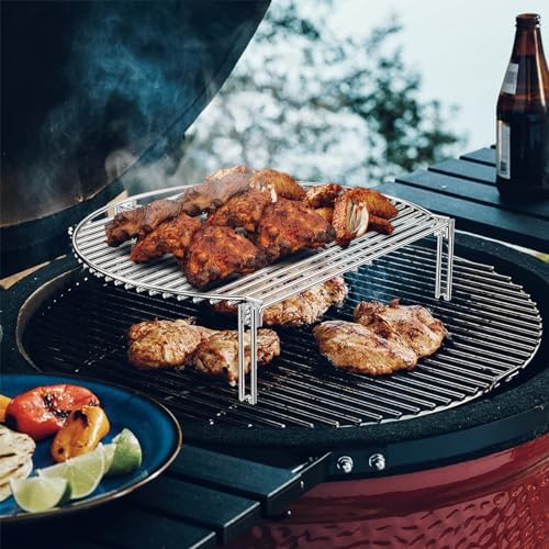 Skyflame Charkettle Stainless Steel Grill Expander Cooking Grate - Image 4