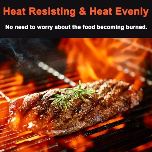DELSbbq 17" Cast Iron Grill Grates for Charbroil Performance 5 Burner - Image 7