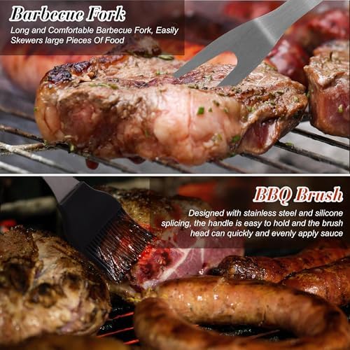 Griddle Accessories Kit - Heavy Duty Grill Tools Set, Grilling Accessories - Image 7