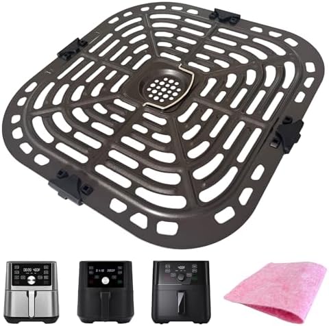 6QT Air Fryer Grill Grate for Instants Pot Vortex Plus 6 in 1 6QT XL Air Fryers, Premium Grill Pan Crisping Plate Rack Tray Grid Shelf for Instants 5.7QT 6QT, Nonstick, Dishwasher Safe by chengziyue