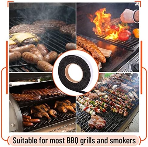 UNCO- Grill Gasket, 1/2"x1/8", 15 ft, Smoker Gasket Sealer - Image 6