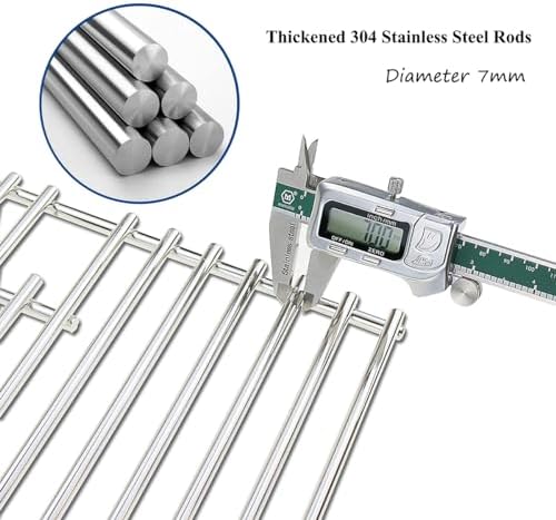 Orgneas Stainless Steel Solid Rod Grill Cooking Grates for Nexgrill - Image 3