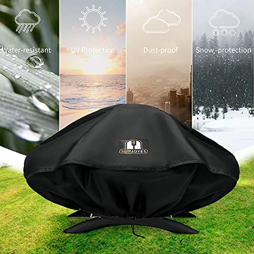 Grill Cover for Weber Q1200, Q1000 and Q100 Series Grills - Image 7