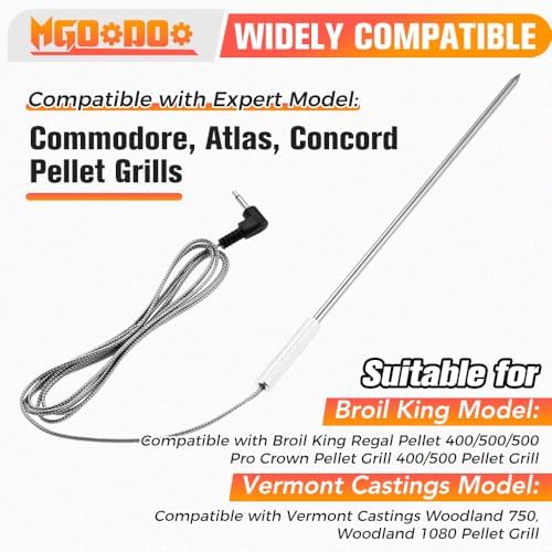 2Pcs Meat Temperature Probe for Expert Grill Commodore Pellet Grill Smoker - Image 4