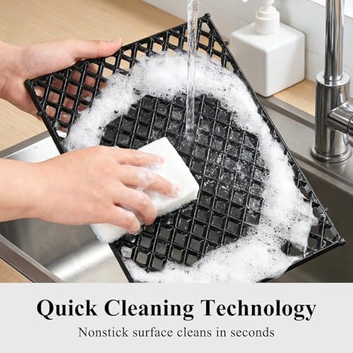 Utheer Ceramic Cast Iron Grill Grates for Genesis II 300 600, 8.8 x 11.8 - Image 7