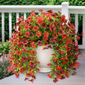 ZFProcess Artificial Hanging Flowers for Outdoors Fall Decoration by ZFProcessArtificialFlowers