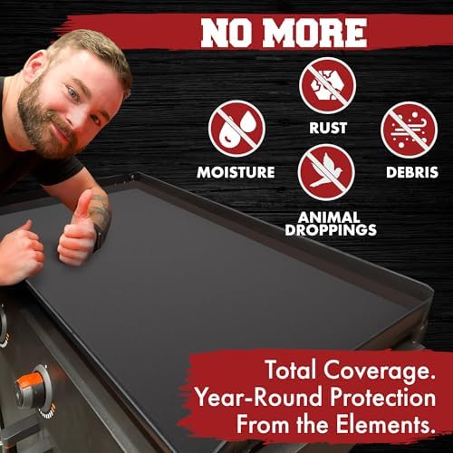 KITCHEN PERFECTION Silicone Griddle Mat Cover for Blackstone Grill 17 Inch - Image 2