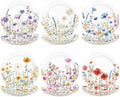 60Pcs Wildflower Paper Plates 7" for Wedding Birthday Party by Greencian