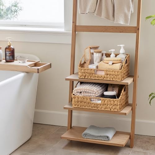 GRANNY SAYS Wicker Storage Basket, Trapezoid Woven Baskets for Storage - Image 7
