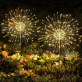 Brightown 150 LED Solar Garden Firework Lights Christmas Decorations, 2Pack by Brightown