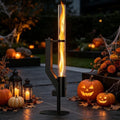 Rayzi 58 Inch Pellet Stove, Decorative Wood Pellet Heater Burning Fireplace by Rayzi
