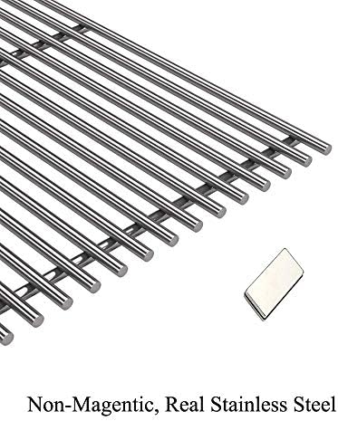 SG528(2-Pack) 19 1/2" 18 Cross rods Stainless Steel Cooking Grates for Weber Genesis E-310 E-320 E-330 S-310 S-320 S-330 EP-320 ESP-310 ESP-320 Gas Grills,DCS and Uniflame Gas Grill Models - Image 5