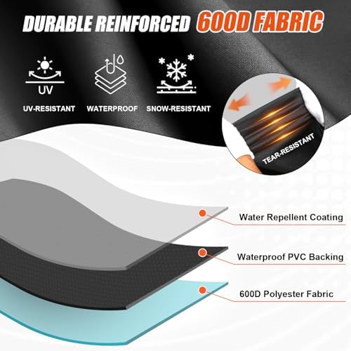 QuliMetal Grill Cover for Pit Boss Austin XL/Rancher XL 1000 - Image 4