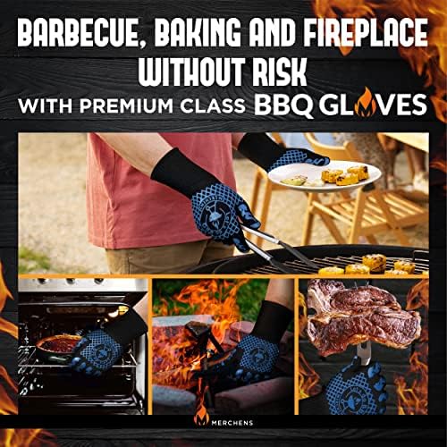 BBQ Grill & Oven Gloves 1472°F Heat Resistant | Storage Case & Gift Box - Image 6