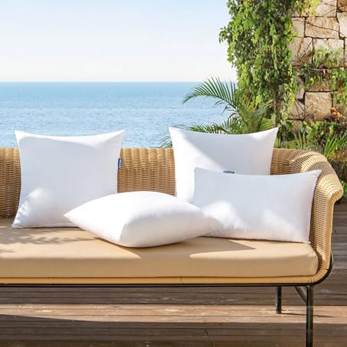 MIULEE 16x16 Inch Outdoor Pillow Insert Throw Pillow Insert - Image 6