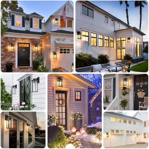 MAXvolador Outdoor Wall Light Fixtures, Exterior Waterproof Wall Lanterns - Image 2