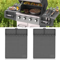 Silicone Grill Mat for Blackstone Griddle Accessories, 8-Slot Tool Mat by Uozuke