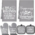 Sratte 6 Pcs Kitchen Decor Accessories Set, Kitchen, Gray by Sratte