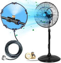 homenote Misting Fan Kit for Outside Cooling, 16.4FT Misting Line by HOMENOTE