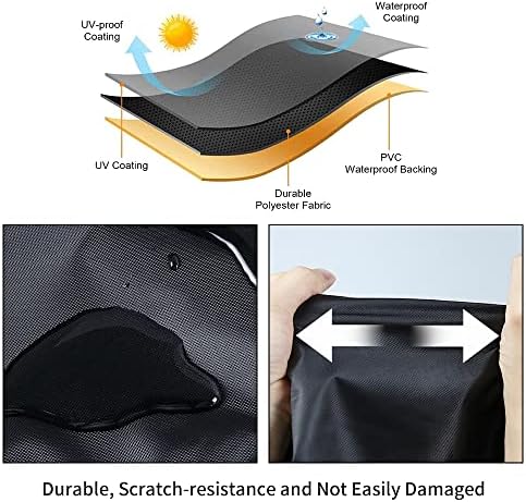 Grill Cover for Blackstone Pro Series 2 Burner Grill 22" Griddle - Image 5