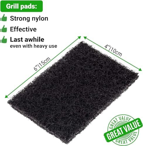 CUSINIUM 31-piece Griddle Cleaning Kit: 1 Screen Holder, 20 Screens, 10 Cleaning Pads - Image 4