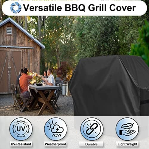 OutdoorLines Waterproof Heavy Duty BBQ Grill Cover - Image 3