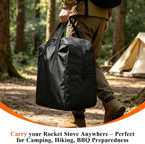 Camping Rocket Stove Carry Bag Fits for StarBlue- 10"Lx 17"Wx 18"H - Image 3
