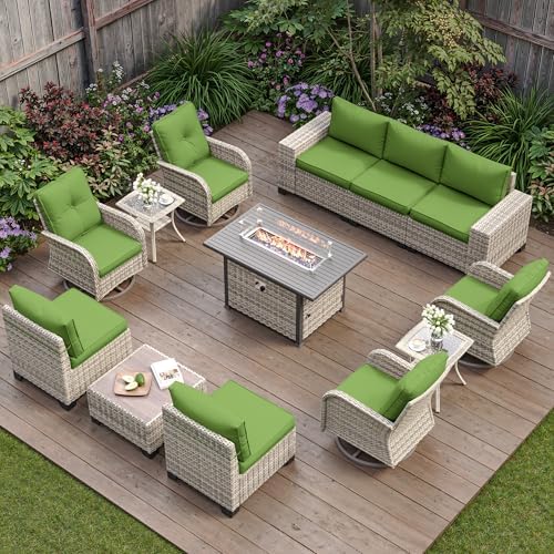 Outdoor Patio Furniture Set PE Wicker Rattan Outdoor Sectional Sofa by MuphyersPatioFurniture
