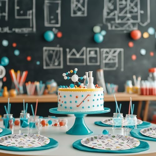 Science Party Decorations - Science Party Plates and Napkins for Kids Birthday Party, Serves 20 Guests - Image 7