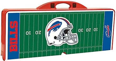 Picnic TIME NFL Football Field Folding Picnic Table, Camping Table, Outdoor Table with Umbrella Hole - Image 2