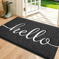 Door Mat Welcome Mat Floor Mat for Entryway, Patio, High Traffic Areas by Knockety