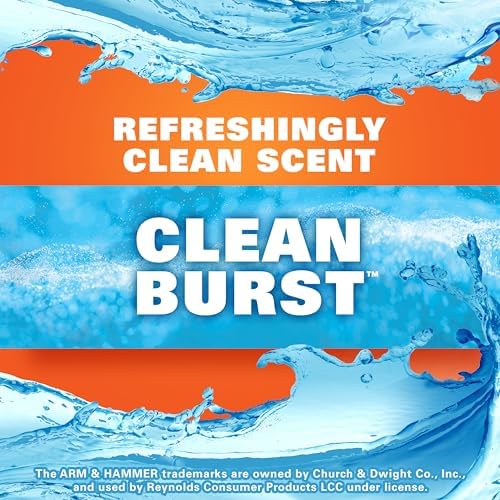 Hefty Ultra Strong 13 Gallon Trash Bags, Tall Kitchen Trash Bags 13 Gallon Size, Drawstring Closure, Continuous Odor Control, White, Clean Burst Scent, 110 Bags - Image 3