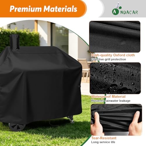 Charcoal Grills Cover 54 Inch for Z Grills 10002B2E Pellet Grill - Image 4