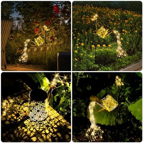 Solar Watering Can Light, Solar Outdoor Decorative,Garden Decor Lights - Image 6