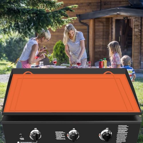 36" Griddle Silicone Mat for Blackstone 36/30/28 Inch, Food Grade Grill Protective Mat Overall Product Dimensions Grill Protector Cover Cuttable and Customizable - Image 7
