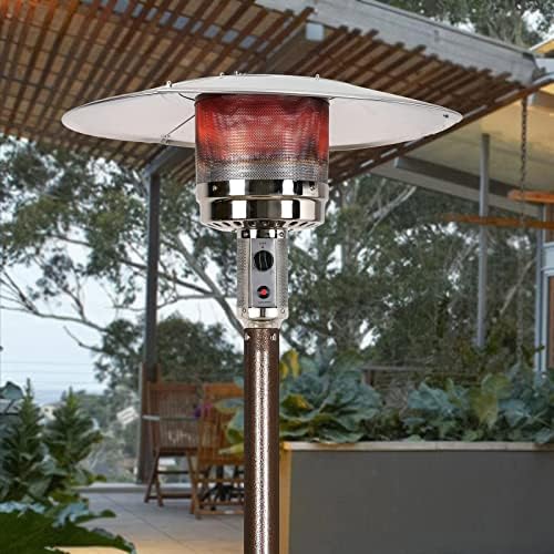 Patio Heater Reflector Shield, Aluminum Heat Reflector Shield Top for Propane Outdoor Heaters,Dome Replacement Parts(3-Hole Mount，33" Diameter Round) - Image 5