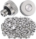 Zhengmy 100 Pcs Brass Misting Nozzles 0.3mm for Cooling System, Silver by Zhengmy