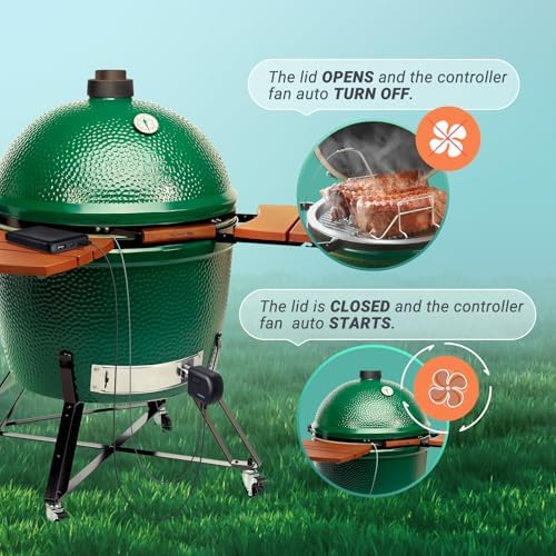 INKBIRD Wi-Fi & Bluetooth BBQ Smoker Temperature Controller Fan ISC-027BW - Image 3