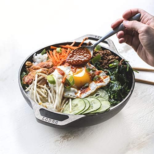 Lodge Cast Iron Mini Wok - Naturally Seasoned Stir Fry Pan with Dual Loop Handles - Compact Cast Iron Cookware for Searing, Serving & Everyday Cooking - 6.25 Inches (Pack of 6) - Image 3