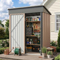 Aoxun 5x3 FT Shed Outdoor Waterproof Storage Shed by Aoxun