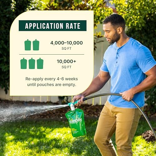 Sunday Green Machine Liquid Lawn Fertilizer, 2 Pack, Covers 10,000 Sq Ft - Image 5