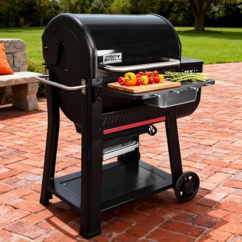 Utheer Front Folding Shelf for Weber Searwood 600, 23 x 12.5 in - Image 2